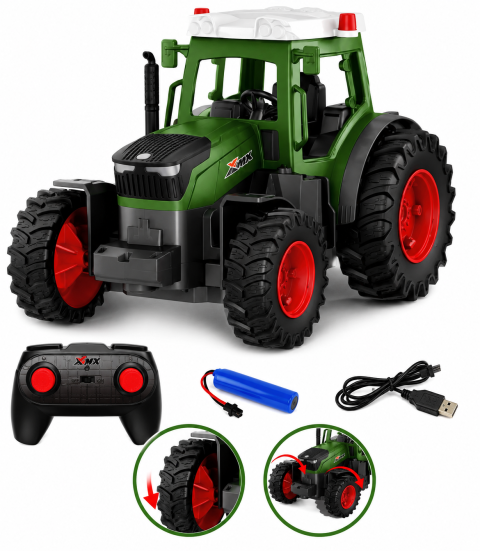 Tractor RC 4CH 2.4GHz cu Lumini LED Z6901A