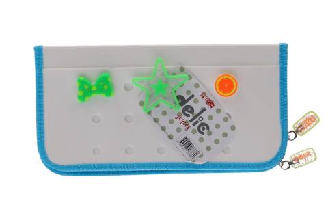Penar silicon, Etui, Schoolfriendly accesorii schimbabile 1 Fermoar ALB